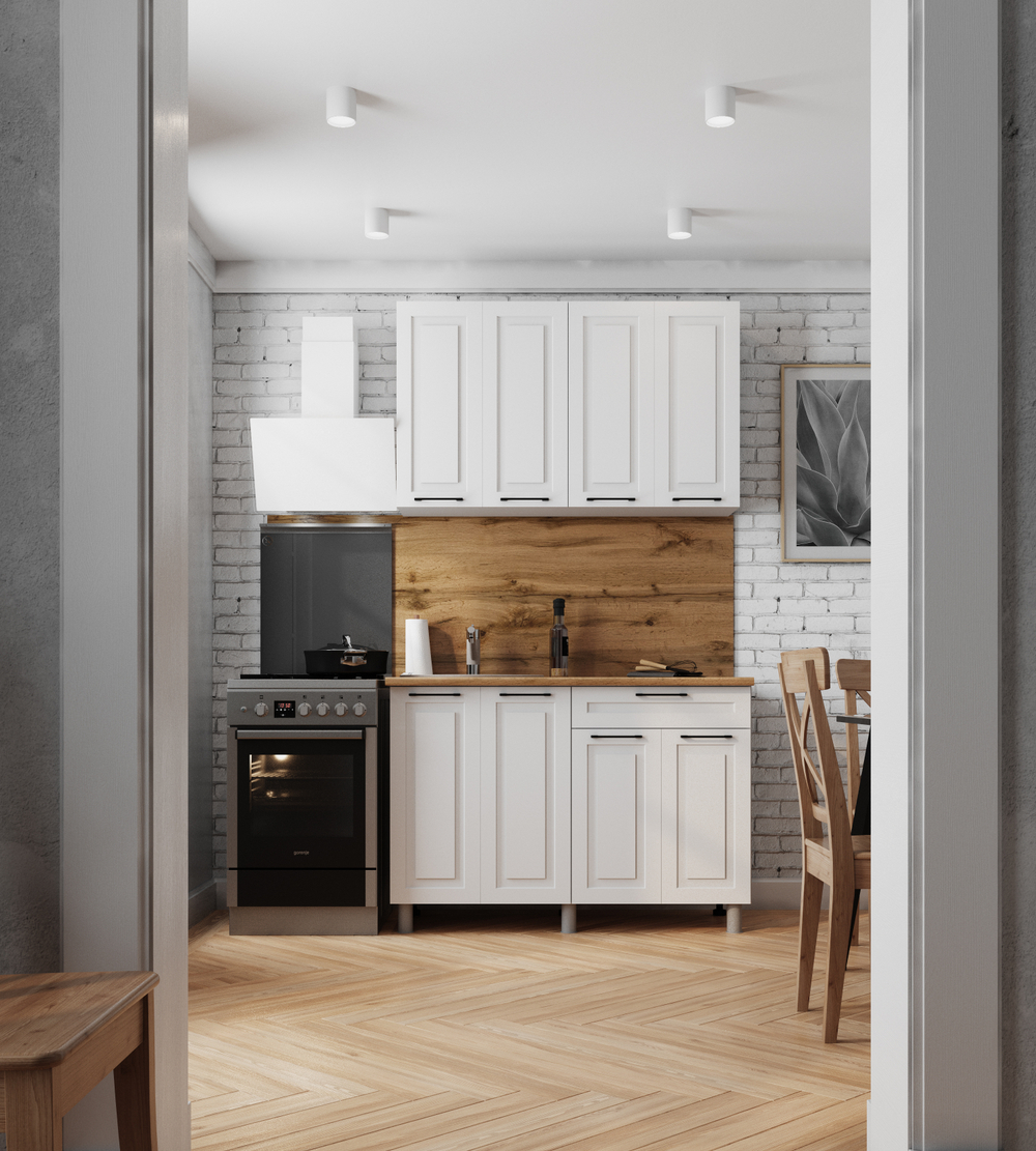 Кухня АЛИКАНТЕ готовое решение 1,2м