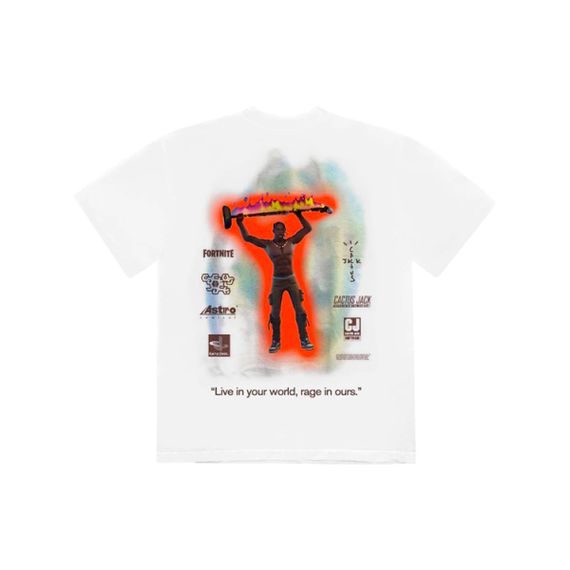 Travis Scott Cactus Jack The Scotts Rage Emote Tee T