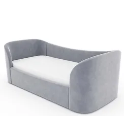 Диван-кровать KIDI Soft 90*200 см антивандальная ткань (серый)