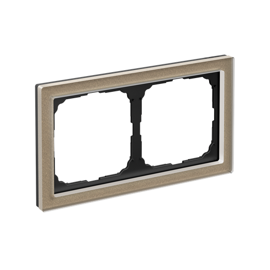 Рамка 2-м ArtGallery Pure органич. стекло шампань SE GAL320502