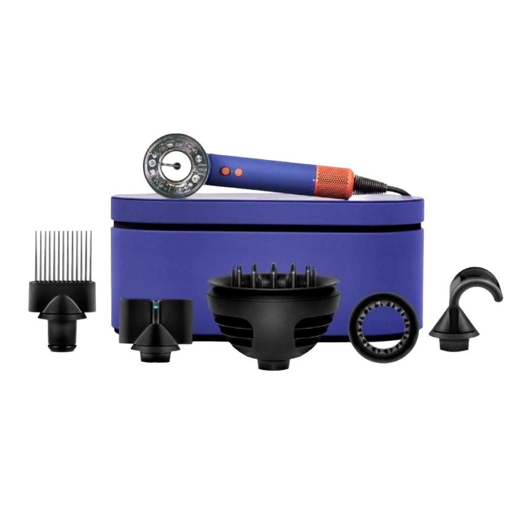 Фен Dyson Supersonic HD16 Nural Gift Edition, Vinca Blue / Topaz Orange, EU