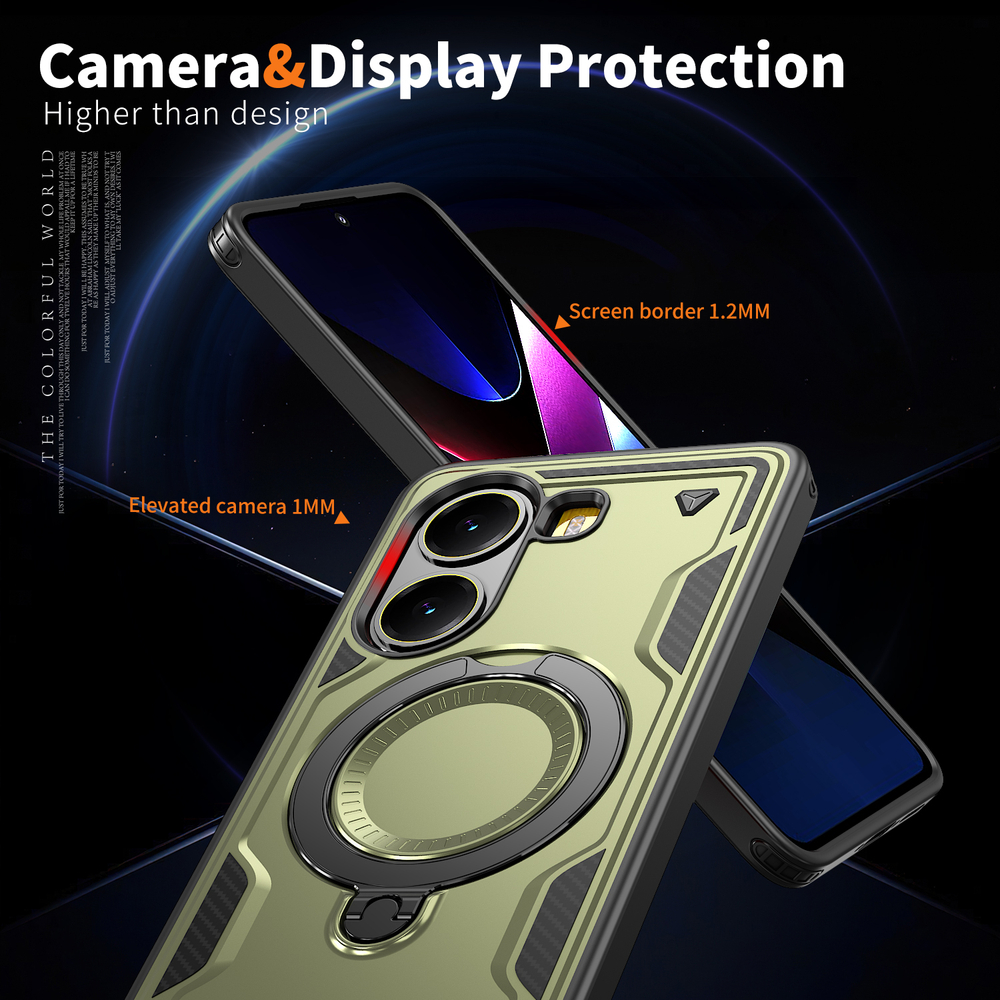 Чехол Magneto Case с кольцом для Poco X7 Pro 5G