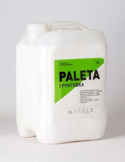 Грунтовка Paleta универсальная глубокого проникновения, 10 л