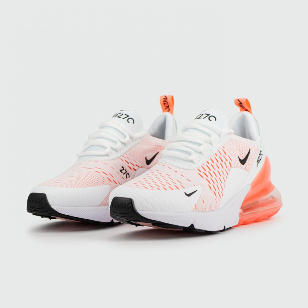 кроссовки Nike Air Max 270 White Orange Wmns