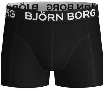 Bokserki спортивные Björn Borg Shorts Solid 3P B - черный