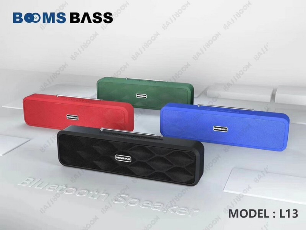 Колонка - Bluetooth Boom Bass L13 (зеленый)