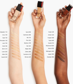 Shiseido Synchro Skin Radiant Lifting Foundation - Осветляющая лифтинговая основа SPF 30, 30 ml