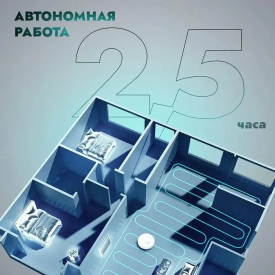 Робот-пылесос DREAME L10 PRO White