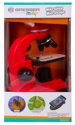 Микроскоп Bresser Junior Biolux SEL 40-1600x, красный