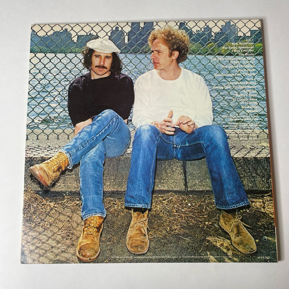 Винтажная виниловая пластинка LP Simon And Garfunkel Greatest Hits (Japan 1973) (No Obi) El Condor Pasa