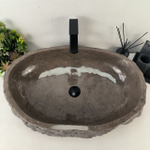 Раковина из мрамора Erozy Grey EM-65017 69*47*15 0892