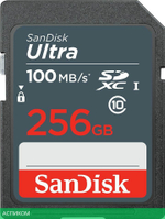Карта памяти SanDisk SDXC 256GB (SDSDUNR-256G-GN3IN)