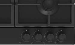 Газовая варочная панель Indesit THPM 642 WS/BL/I черный