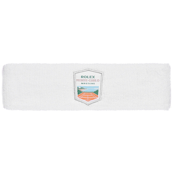 Повязка на голову теннисная Monte-Carlo Rolex Masters Headband - белый
