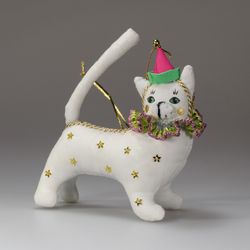 Ёлочная игрушка Цирковой кот