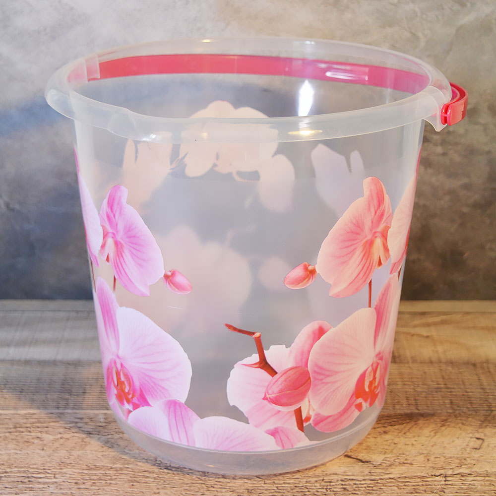 Ведро 5л "Деко. Орхидея"