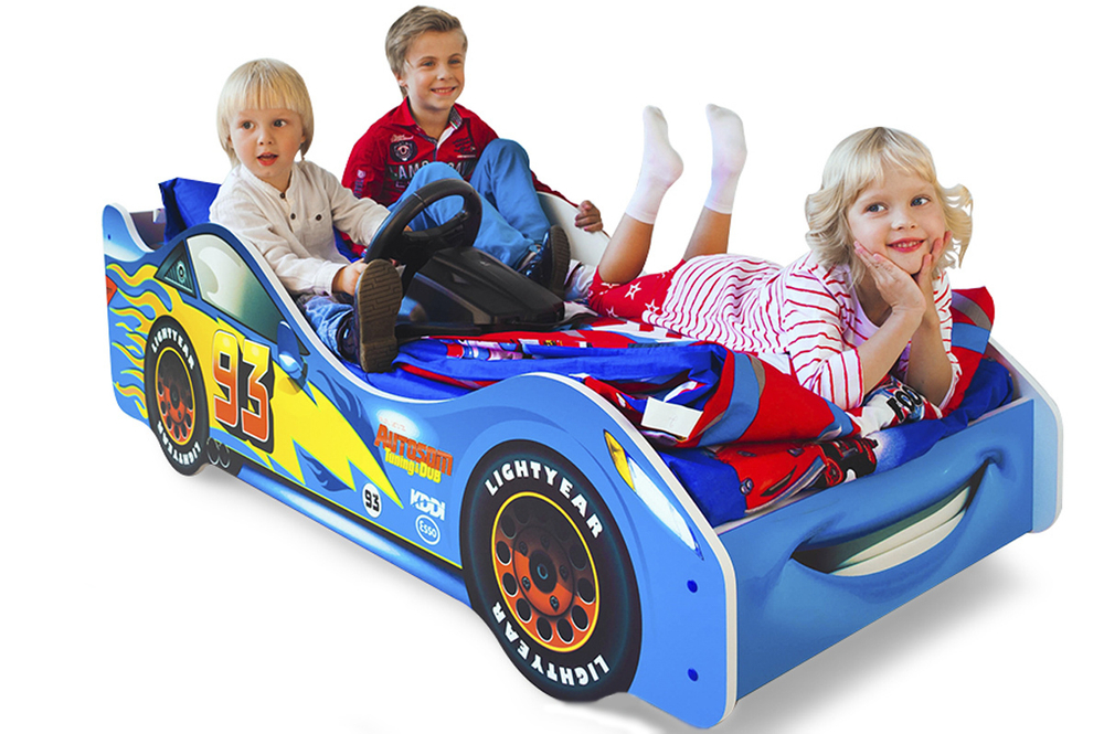 Кровать машина Бельмарко Тачка синяя