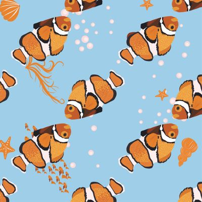 Рыбка-клоун 1