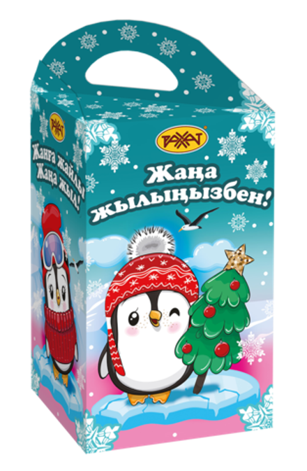 Новогодний сладкий подарок от Рахат Пингвин Лоло х/к 0.800