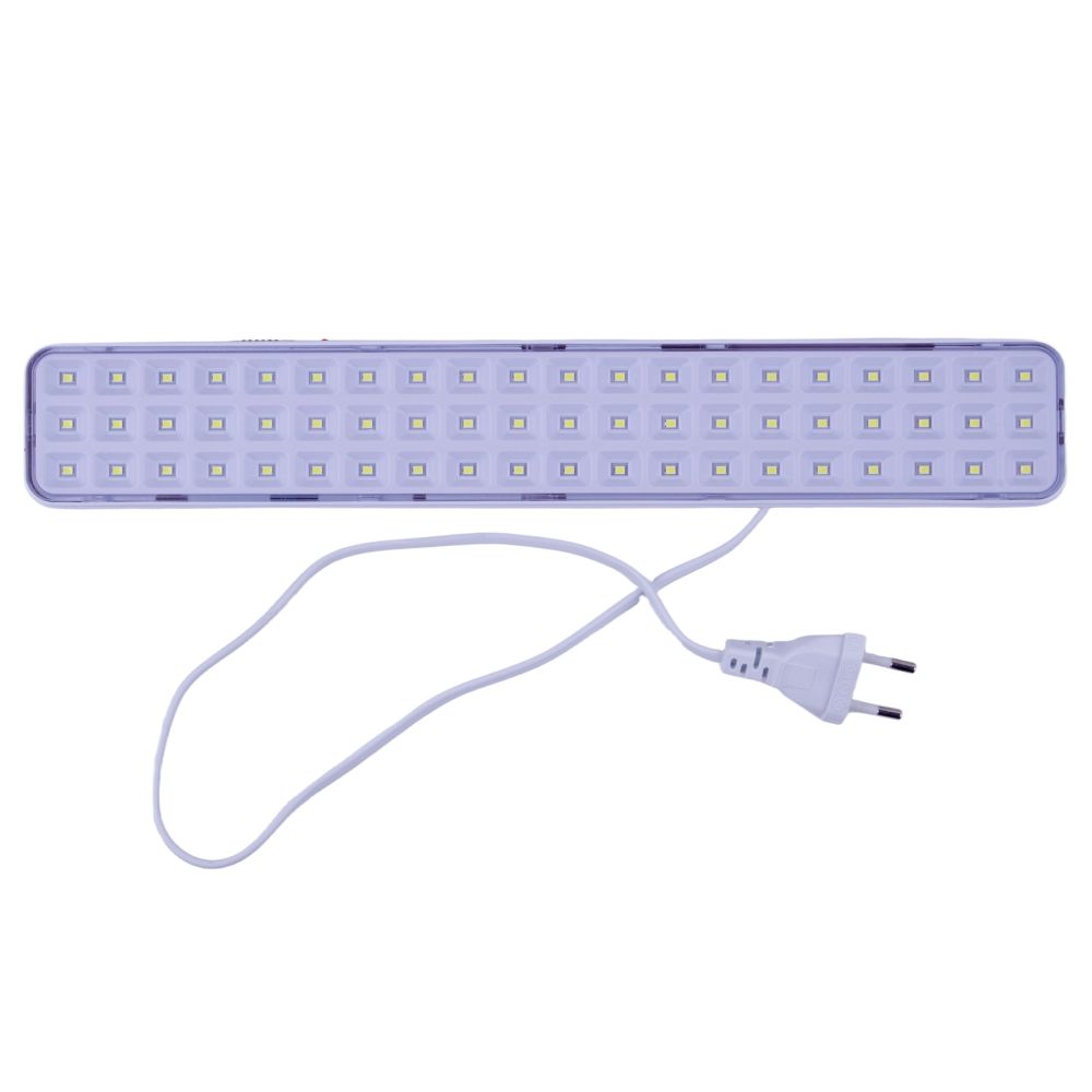 ULR-Q402 5W-DW WHITE S01 Светильник светодиодный аварийного освещения. Наклейка ВЫХОД. Дневной свет 6500K. Встроенный аккумулятор AC-DС. Корпус белый. ТМ Volpe.