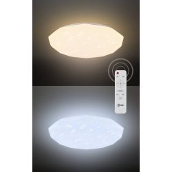 Светильник потолочный светодиодный ЭРА Классик с ДУ SPB-6-70-RC Sparkle 70Вт 3000-6500К 5950Лм