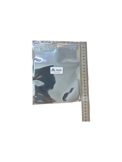 Антистатический пакет с ZIP застёжкой, размер 15x20 см, 30 шт в упаковке