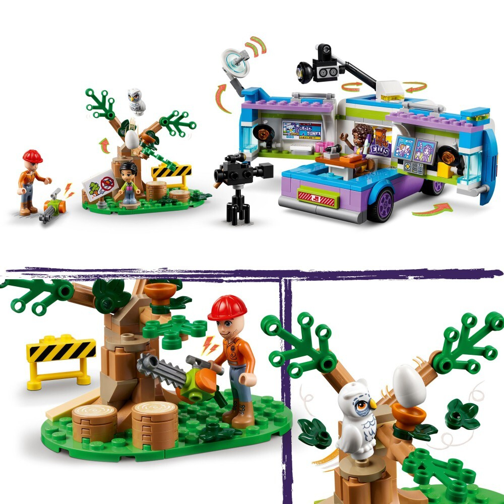 LEGO Friends — Репортерский фургон 41749 / артикул   41749  / GTIN 5702017415321