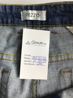Джинсы Pezzo комфортные, маркировка 44, визуально на 50/52 размер