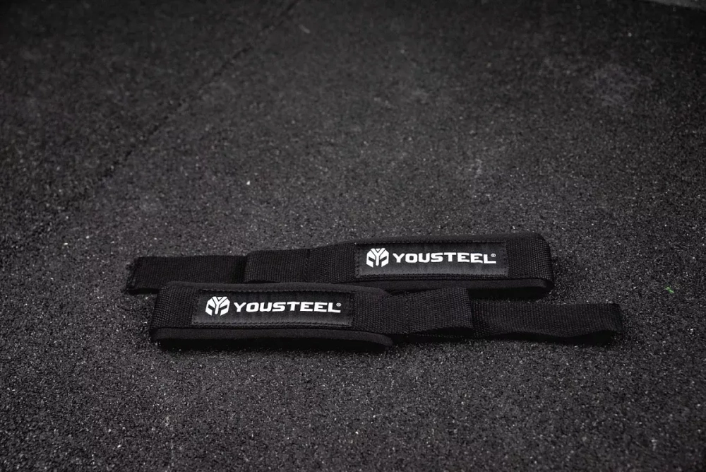 Лямки тяжелоатлетические c неопреновой вставкой