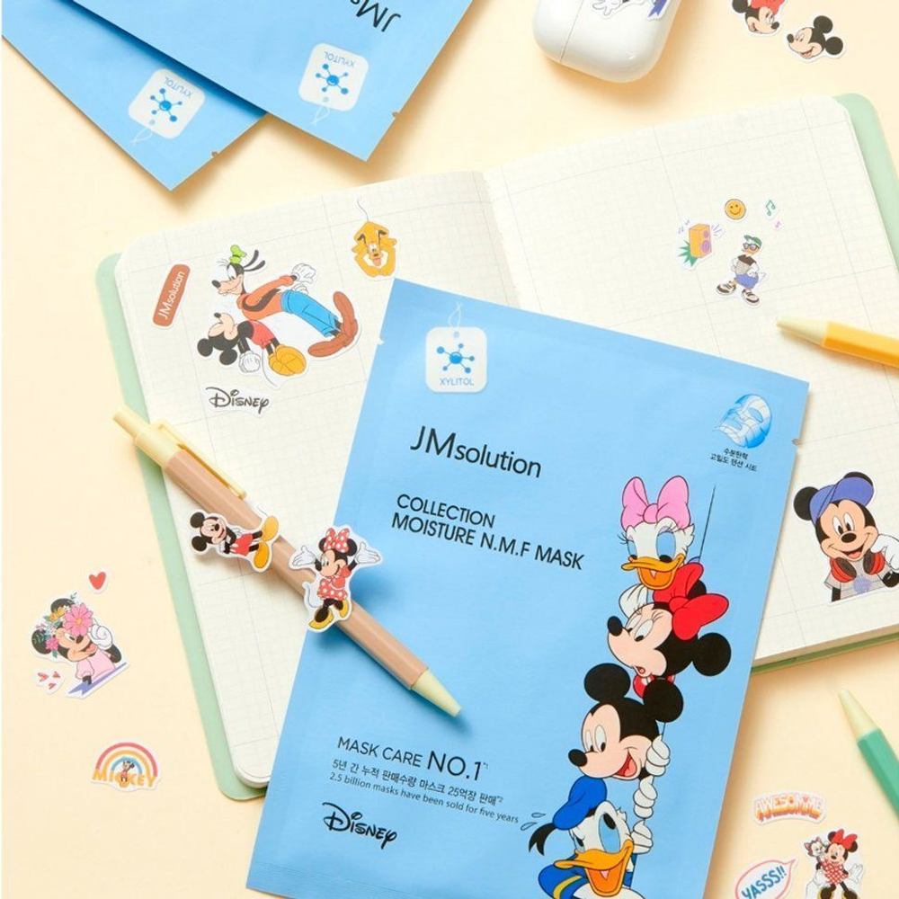 JMsolution Маска тканевая увлажняющая – Disney collection moisture N.M.F mask, 30мл, шт
