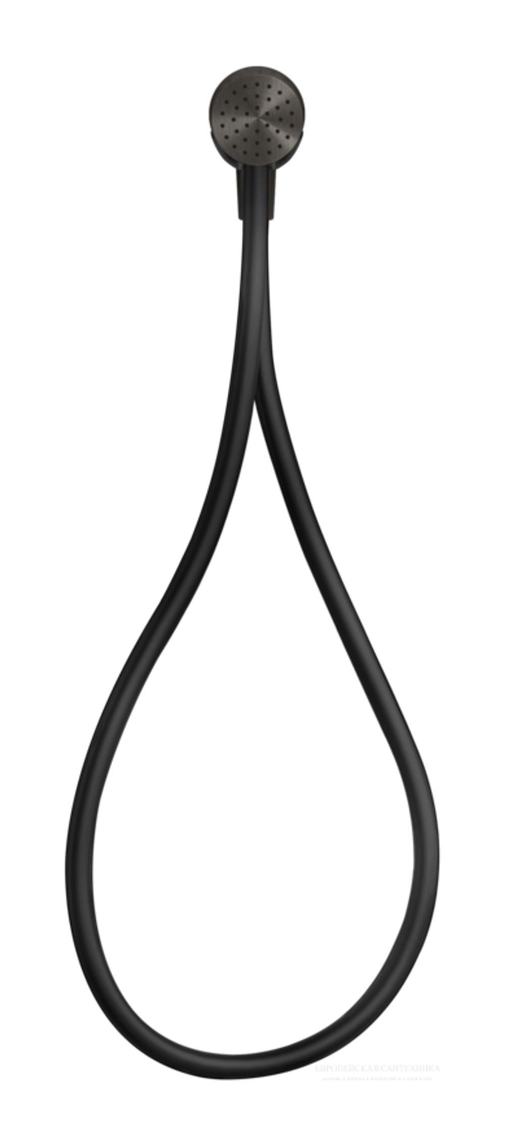 Ручной душ Gessi HI-FI, настенный, магнитный, цвет Black Metal Brushed PVD