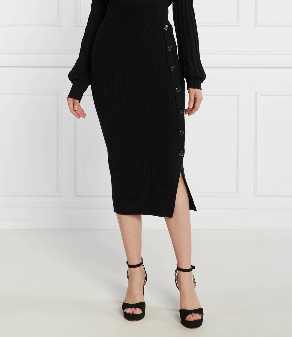 Юбка GUESS - черный(W3BD68 Z2V42)