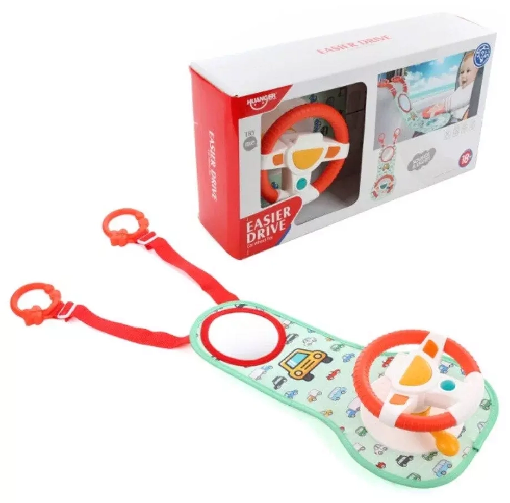 HUANGER Игрушка развивающая Музыкальный руль,навесной (свет,звук)