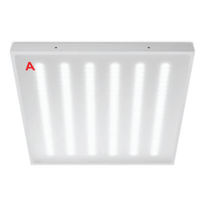 Светильник ЧИСТЫЙ ОФИС GL ДВО03-045 с БАП EM1 54Вт 6500К IP54 Матовый 6480лм 595х595х48мм WOLTA PRO