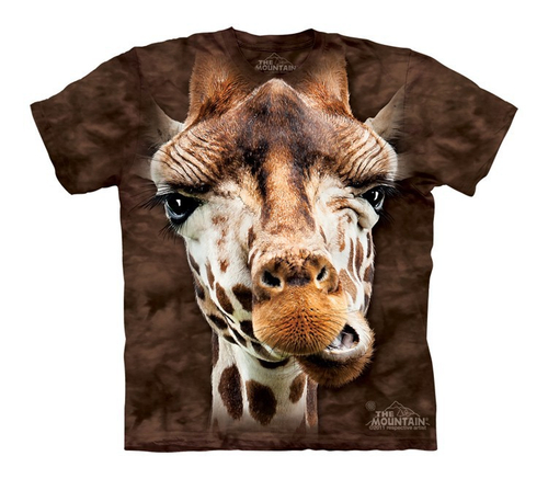 Футболка детская Mountain с изображением жирафа - Giraffe