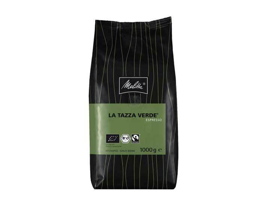 Кофе в зернах Melitta La Tazza Verde Espresso, 1 кг