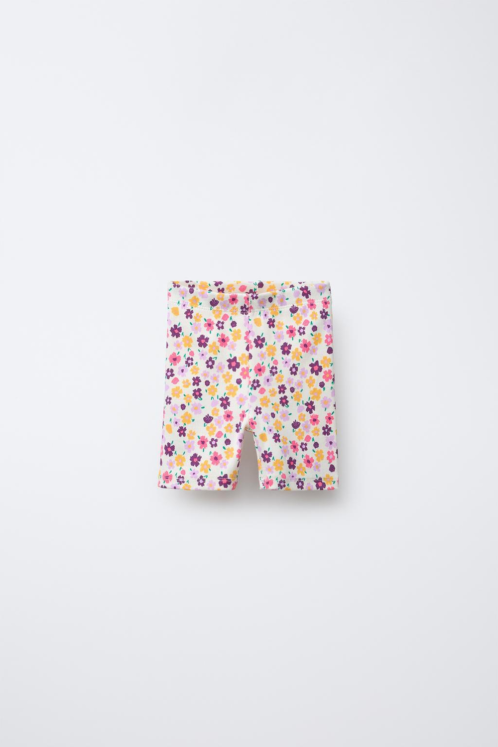 ZARA ШОРТЫ-ВЕЛОСИПЕДКИ В РУБЧИК, ТЕМНАЯ МАЛЬВА