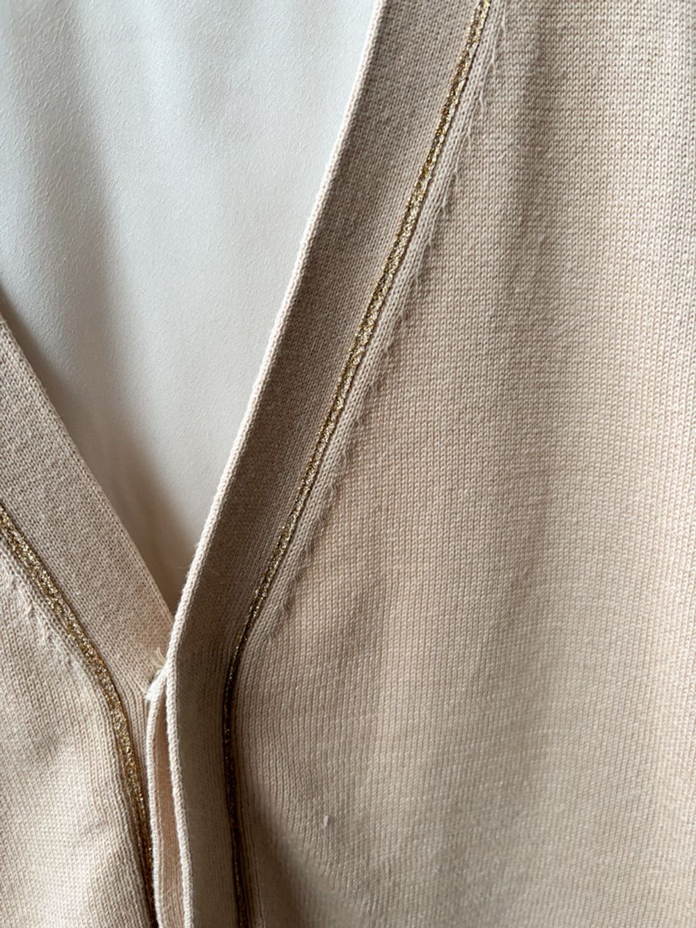 Хлопковый кардиган Chloe с шерстью, 152