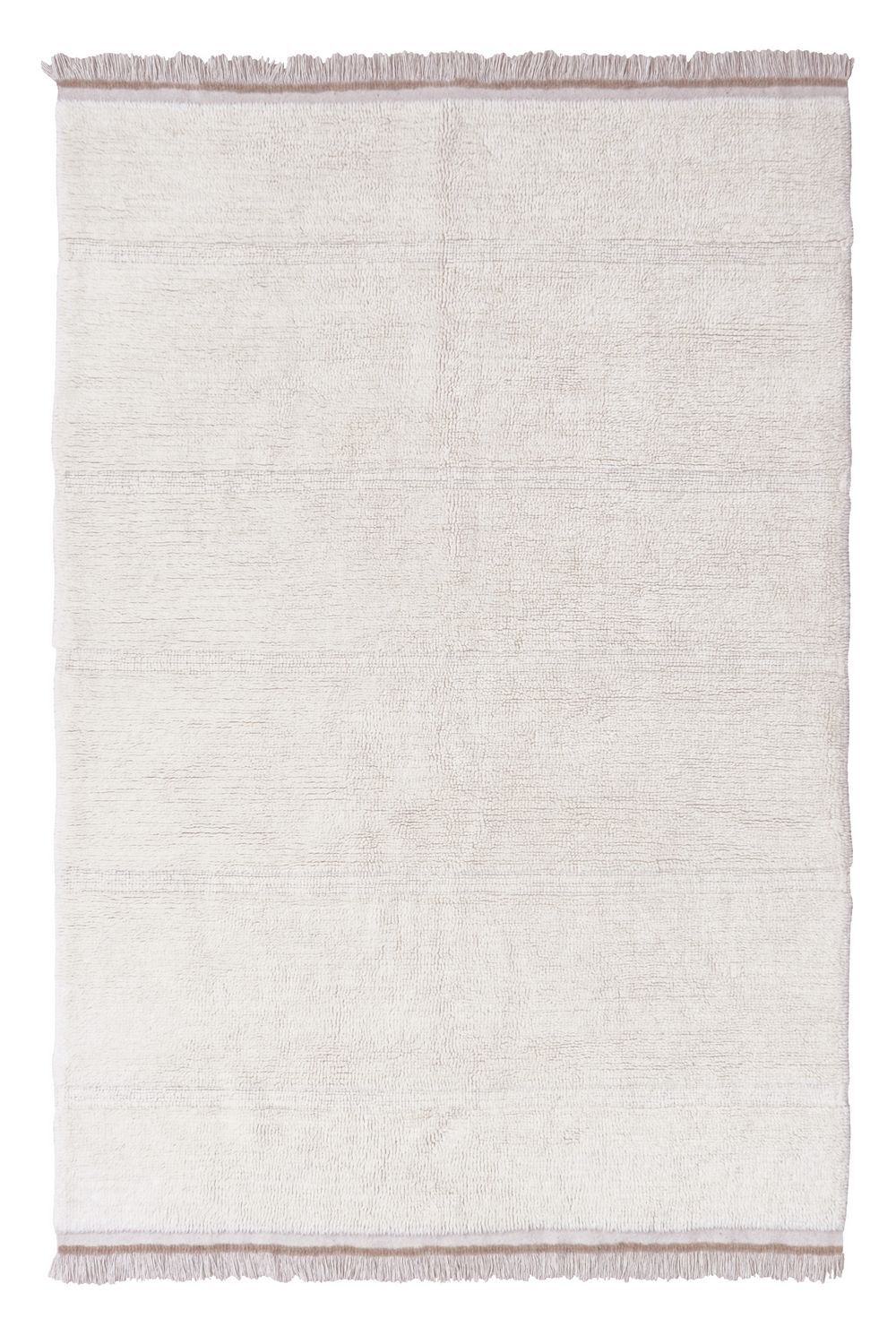 Шерстяной стираемый ковер Lorena Canals Sheep White L (240 x170 см)