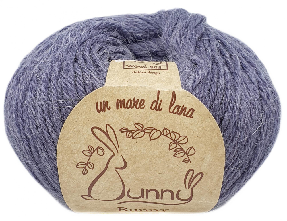Пряжа Bunny 50г, 200м, 20%пух кролика, 5%меринос, 30%натуральная вискоза, 45%нейлон (цена за 1 шт)