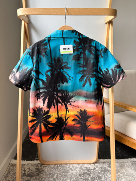 Хлопковая рубашка MSGM, 128