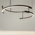 Подвесная люстра Maytoni LINE MOD016PL-L52BK