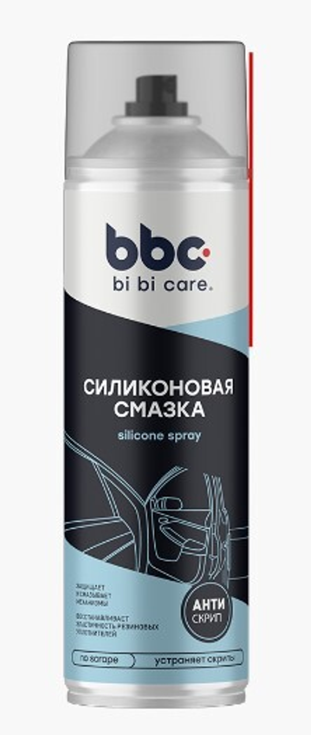 Смазка силиконовая BiBiCare 650 мл