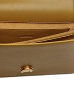 Кожаная сумка-мессенджер love one classic Pinko - оливковый(100053 A0F1)