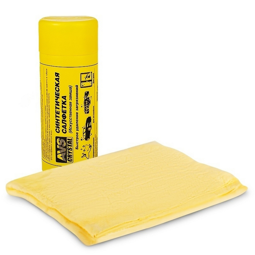 Салфетка для автомобиля AVS CH-4332A в тубусе (43*32см)