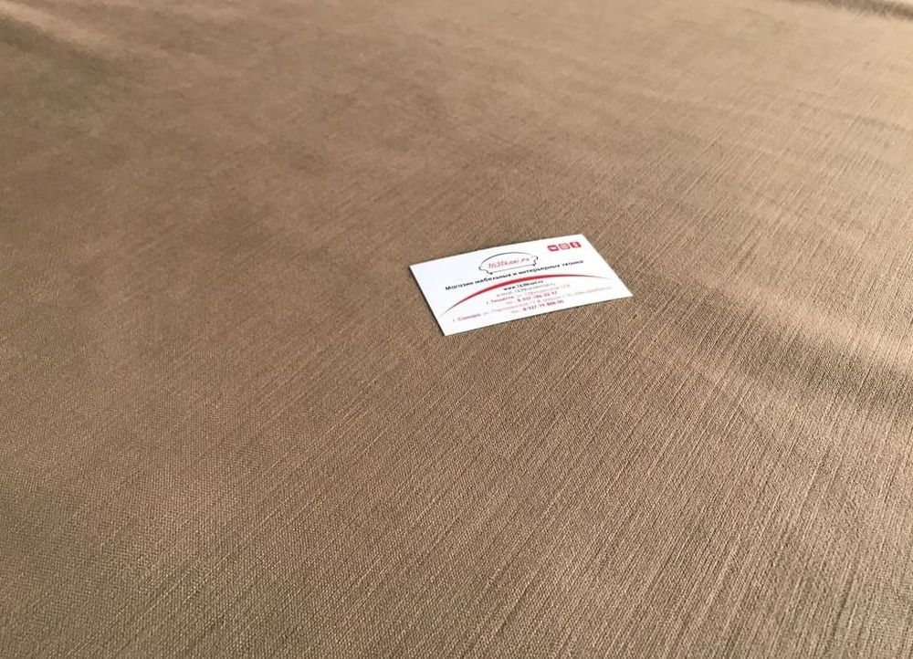 Велюр Эффект коричневый