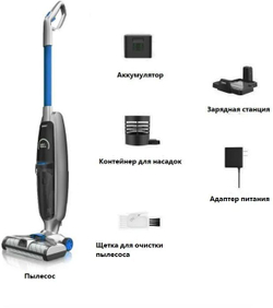 Пылесос Xiaomi Jimmy HW8 Graphite Blue