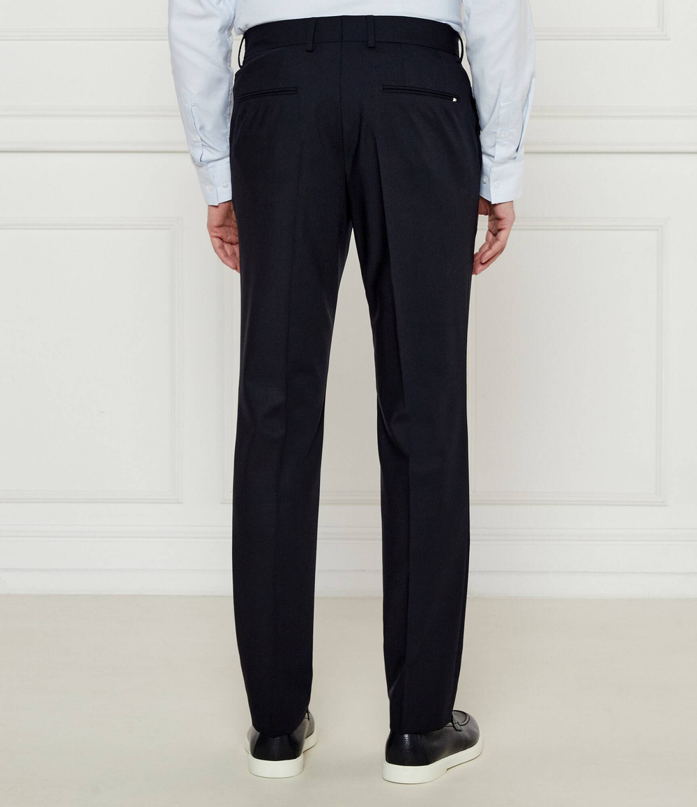 Брюки H-Genius-DTL-WG-252 BOSS BLACK - темно-синий(50540014)