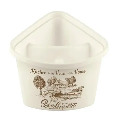 ПОДСТАВКА ДЛЯ СТОЛОВЫХ ПРИБОРОВ С ДЕКОРОМ 176х150 ММ (Бежевый)