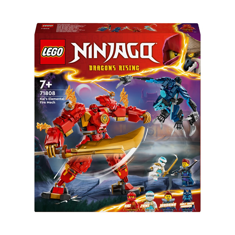 Конструктор LEGO Ninjago 71808 Огненный мех Кая — фото 2